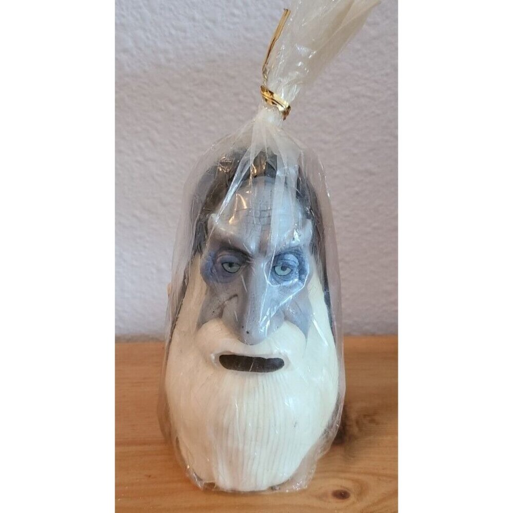 NEW Vintage 1996 Paper Magic Group Spooky Wizard Art Wax Candle Gothic Halloween